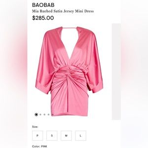 Baobab Mia short dress- Worn once